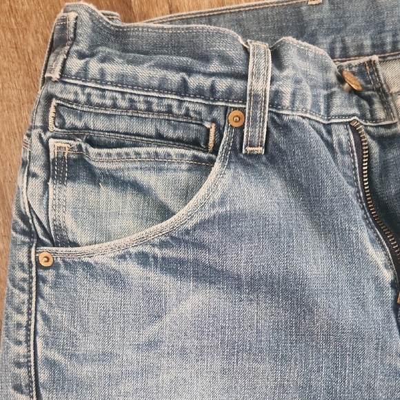 LEVIS Denim Skinny 511 2 Horse Brand 9 Pocket Jeans Mens 32 X 30 - Picture 4 of 8